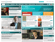 Tablet Screenshot of boosey.com
